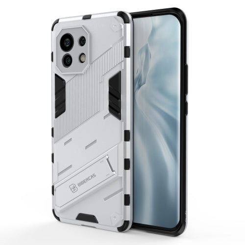 For Xiaomi Mi 11 Punk Armor 2 in 1 PC   TPU Shockproof Case with Invisible Holder(Light