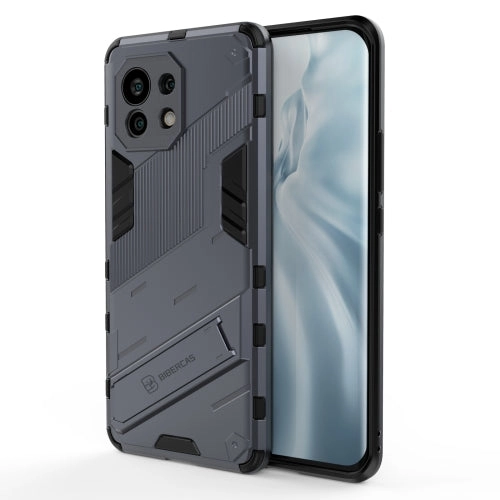 For Xiaomi Mi 11 Punk Armor 2 in 1 PC   TPU Shockproof Case with Invisible Holder(Light