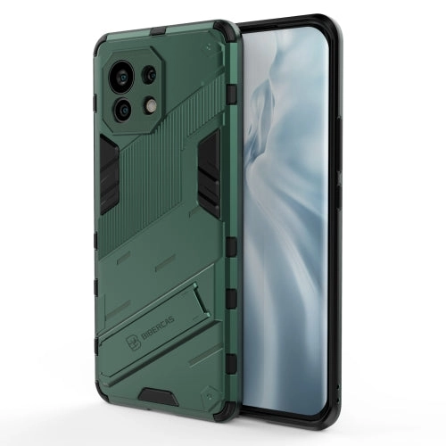 For Xiaomi Mi 11 Punk Armor 2 in 1 PC   TPU Shockproof Case with Invisible Holder(Light