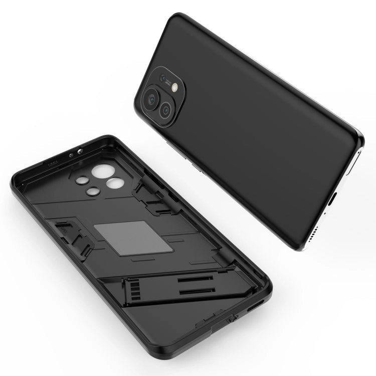 For Xiaomi Mi 11 Punk Armor 2 in 1 PC   TPU Shockproof Case with Invisible Holder(Light