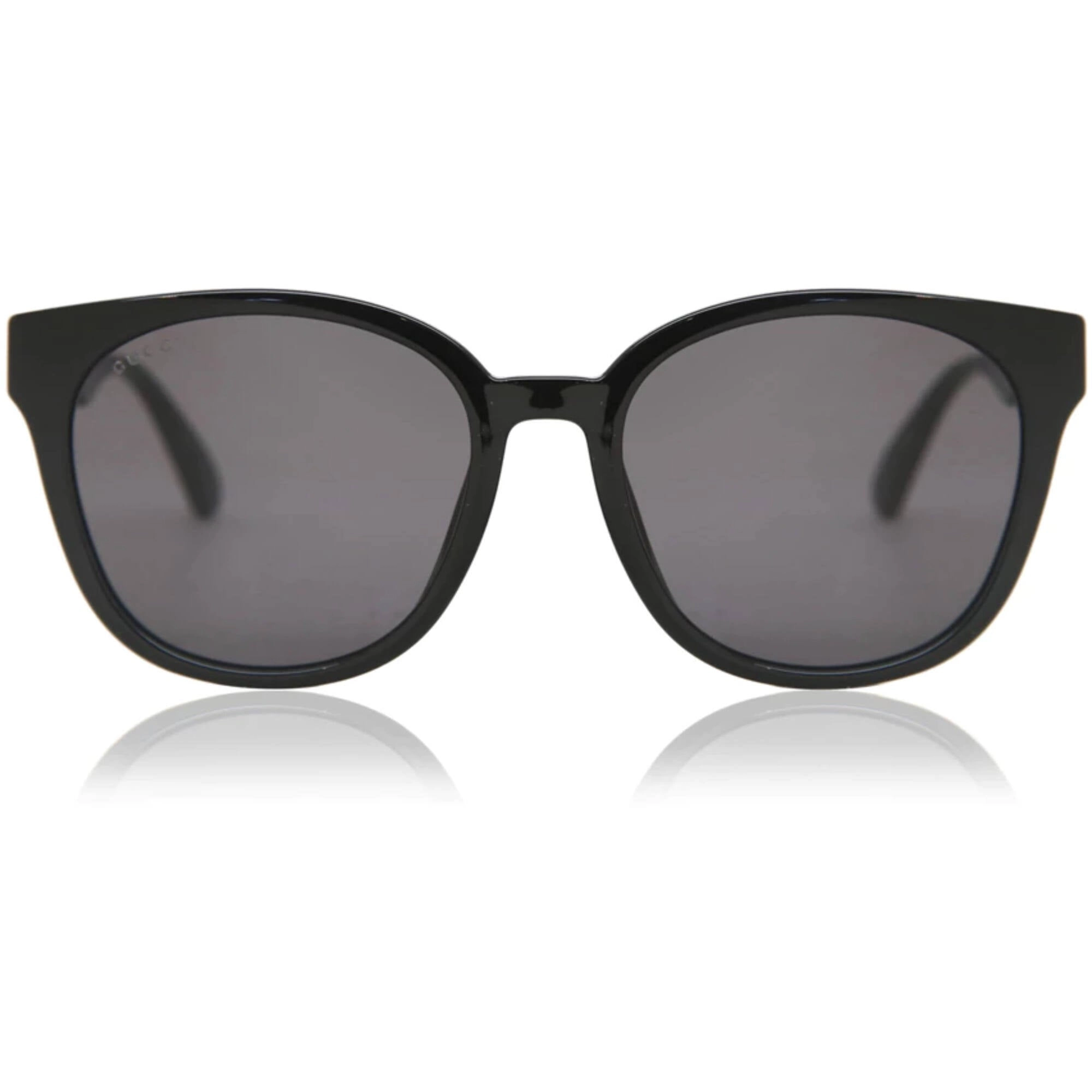 Gucci Women's Sunglasses - Black Acetate Full Rim Cat Eye Shape Frame | GG0855SK 001