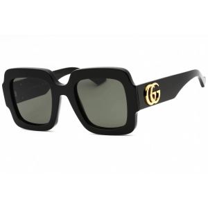 Gucci Women's Sunglasses - Black Acetate Square Shape Full Rim Frame | GG1547S 001