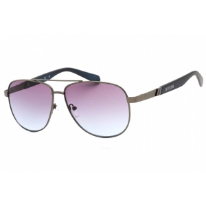 Guess Factory Men's Sunglasses - Nickeltin Metal Frame Gradient Blue Lens | GF0246 11W