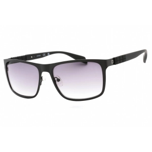 Guess Factory Men's Sunglasses - Rectangular Frame Gradient Smoke Lens | GF0169 02B