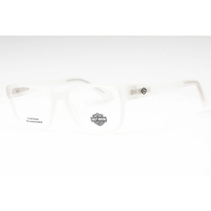 Harley Davidson Men's Eyeglasses - Crystal Plastic Rectangular Frame | HD0981 026