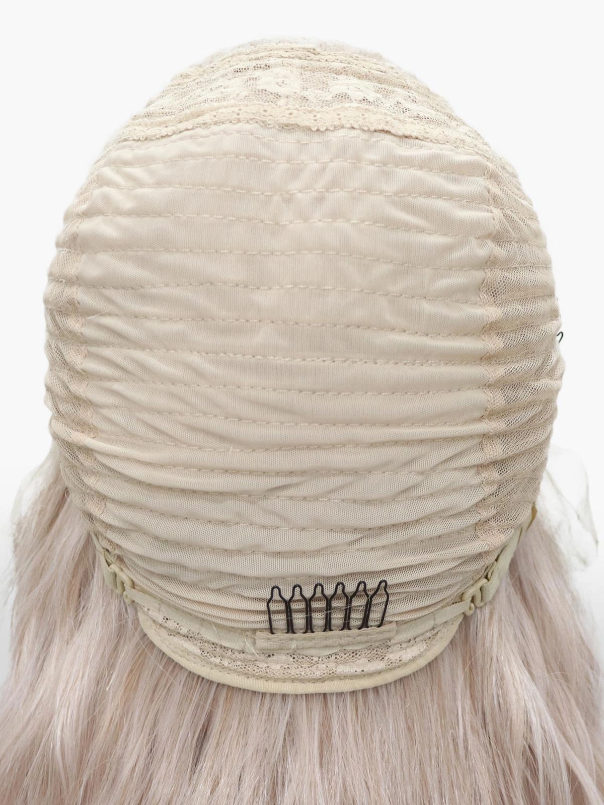 IMstyle Judi 13*4 Ash pink water wave free parting lace front wig-NH17t0-LS08(13×4)