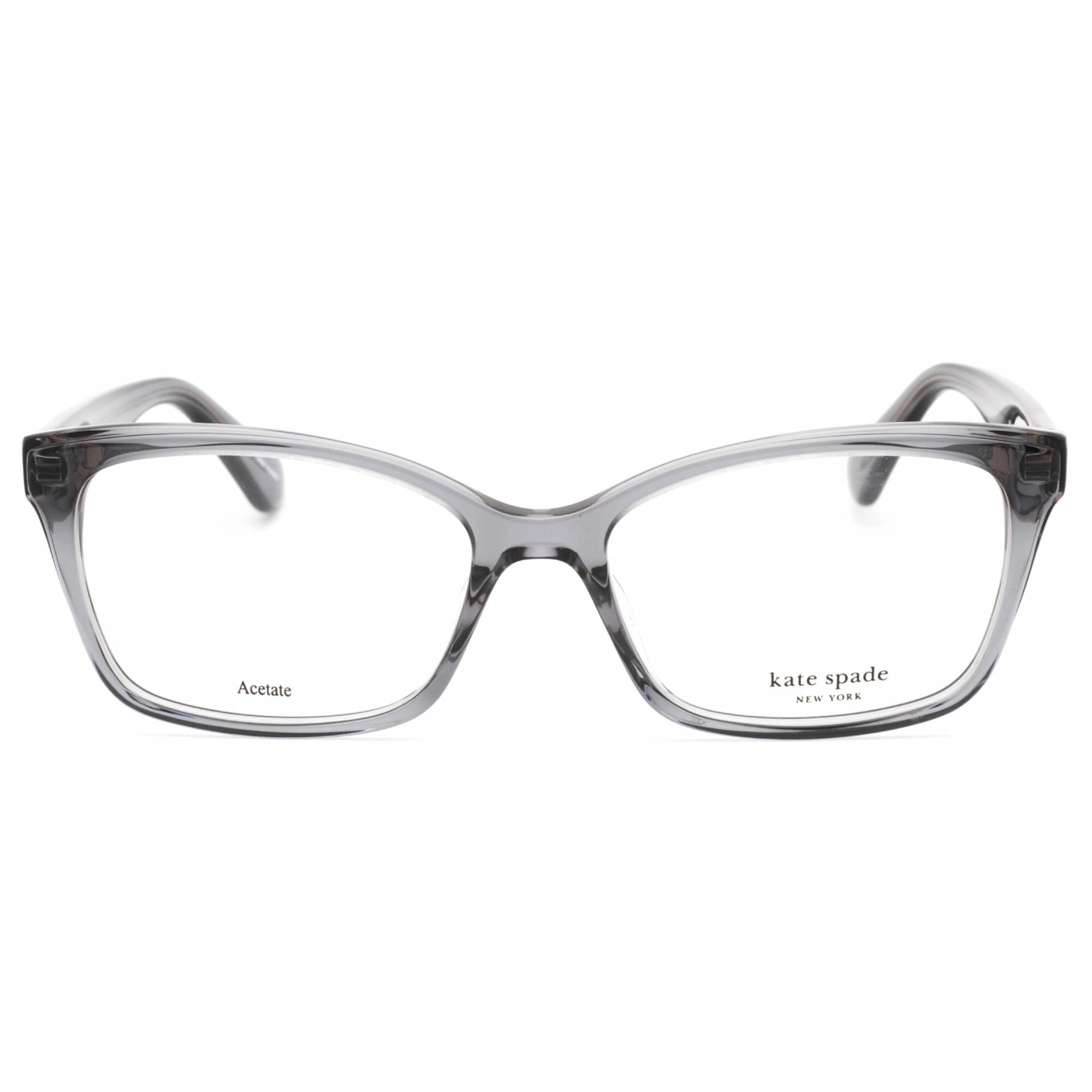 Kate Spade Women's Eyeglasses - Grey Plastic Rectangular Shape Frame | Jeri 0KB7 00