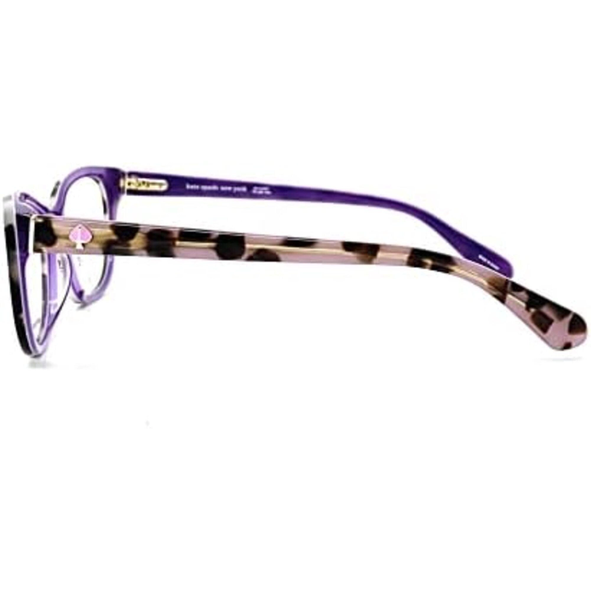 Kate Spade Women's Eyeglasses - Havana Plum Cat Eye Frame | KATE SPADE CAROLAN 0MFX