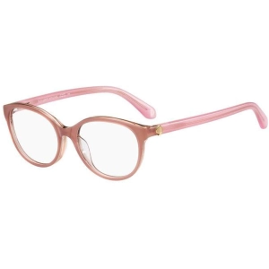 Kate Spade Women's Eyeglasses - Pink Round Frame, 49 mm | KATE SPADE BRIELLA 035J