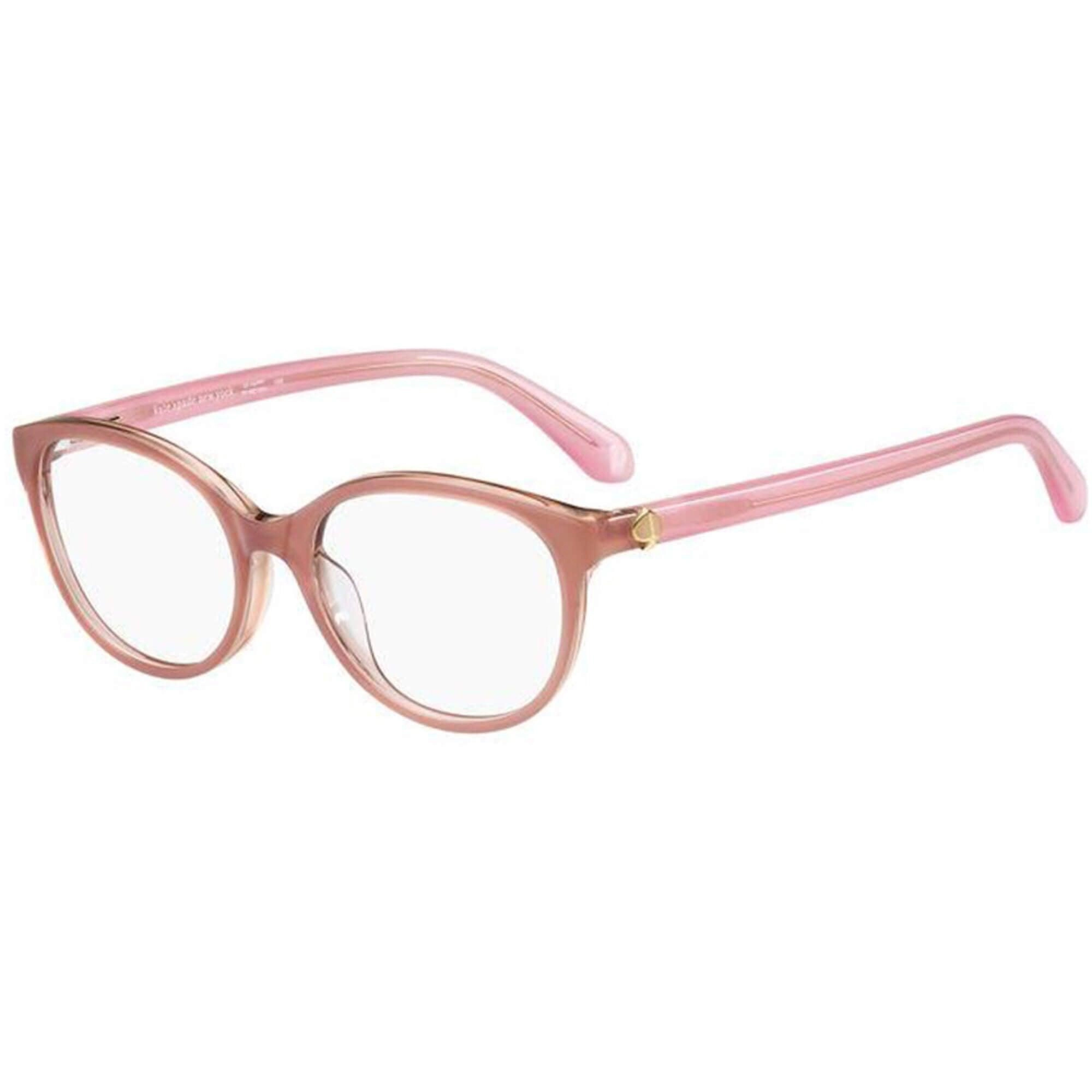 Kate Spade Women's Eyeglasses - Pink Round Frame, 49 mm | KATE SPADE BRIELLA 035J