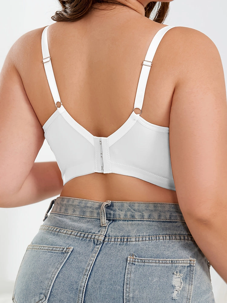 Lace Seamless Underwear Minimizer Bras Wireless Bra