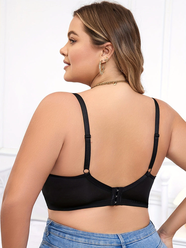 Lace Seamless Underwear Minimizer Bras Wireless Bra