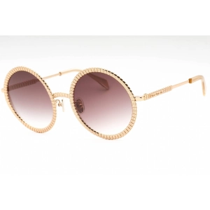 Lacoste Women's Sunglasses - Medium Gold Metal Round Frame | L252S RICKY REGAL 710