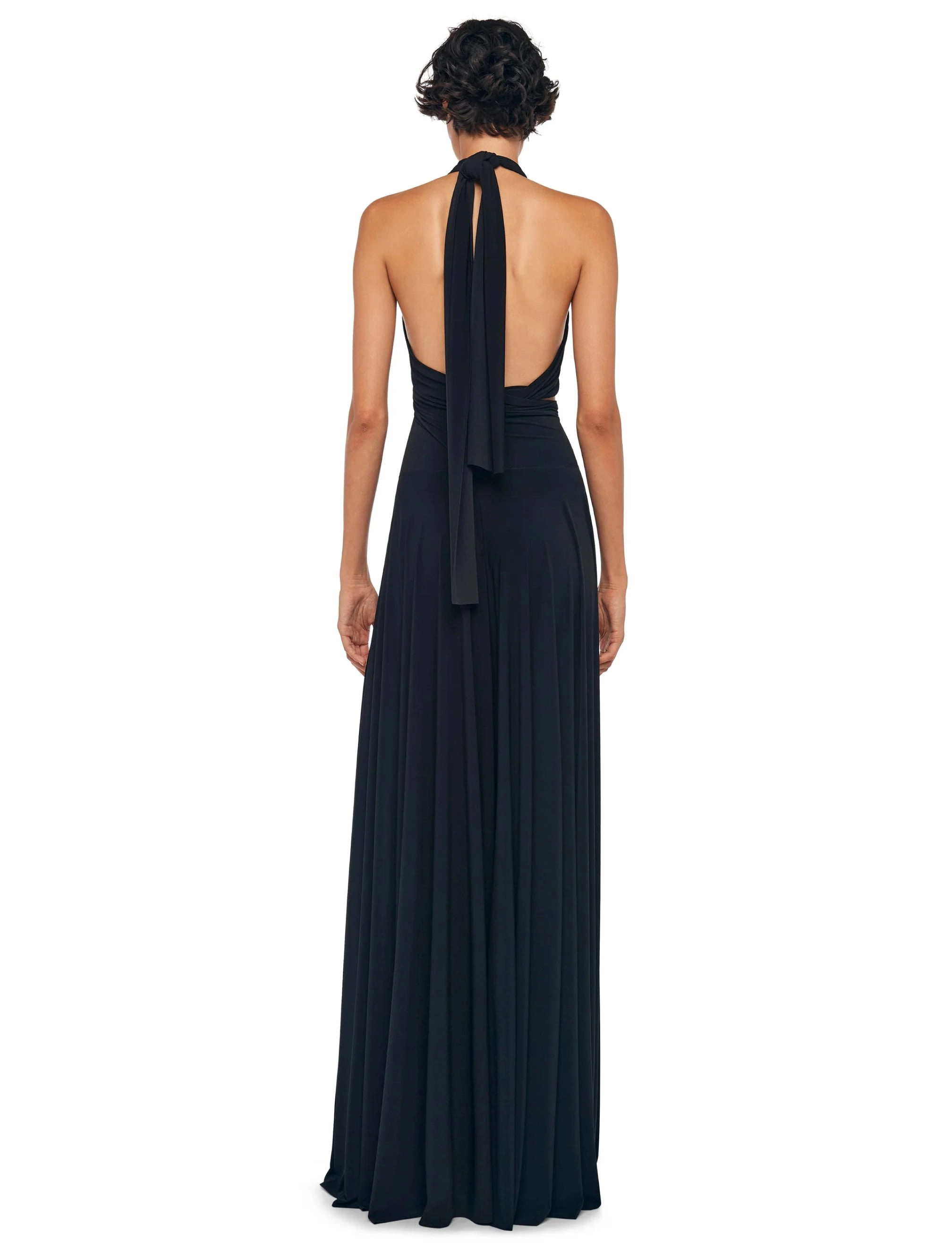 Long Multi Styling Black Dress