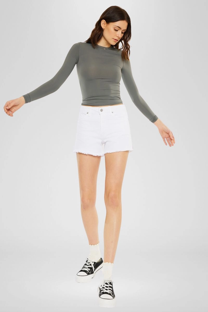 Lucetta Ultra High Rise Mom Shorts