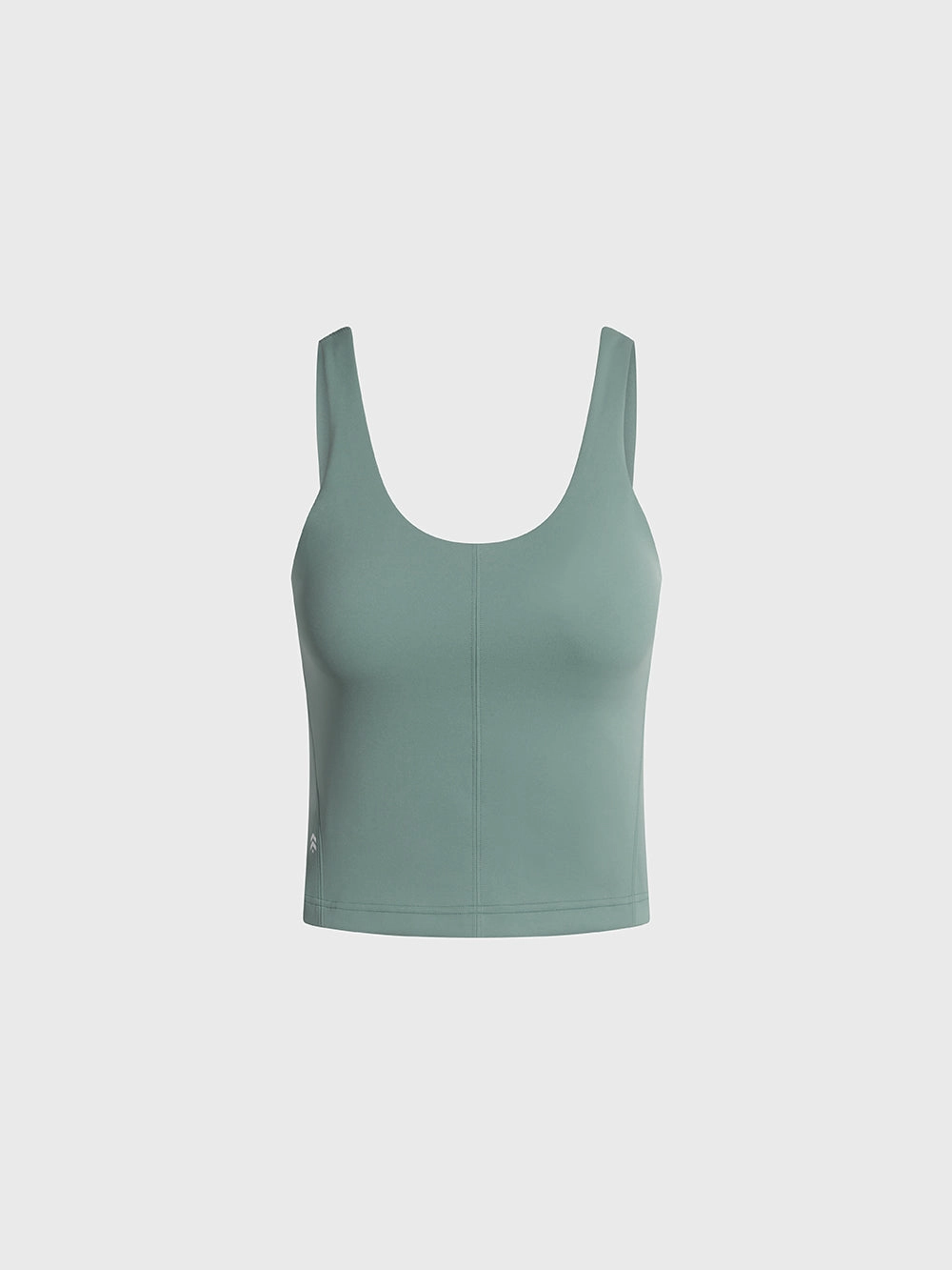 LULULEMON CRATER BLUE GLOW UP TANK B/C CUP