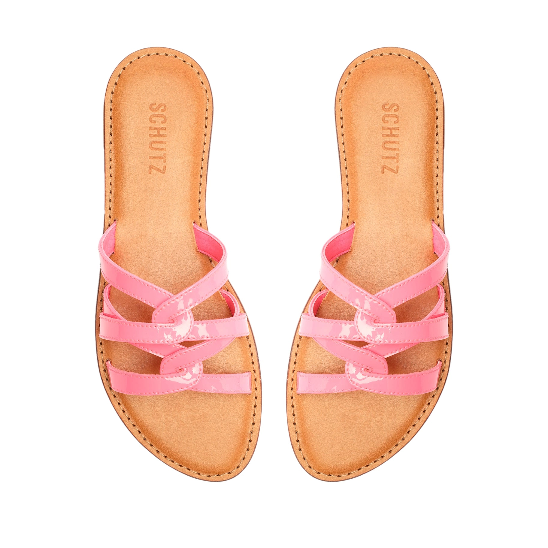 Lyta Patent Leather Sandal