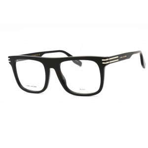 Marc Jacobs Men's Eyeglasses - Black Square Plastic Full Rim Frame | MARC 606 0807 00