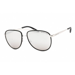 Michael Kors Women's Sunglasses - Silver Metal Aviator Shape Frame | 0MK1132J 10146G