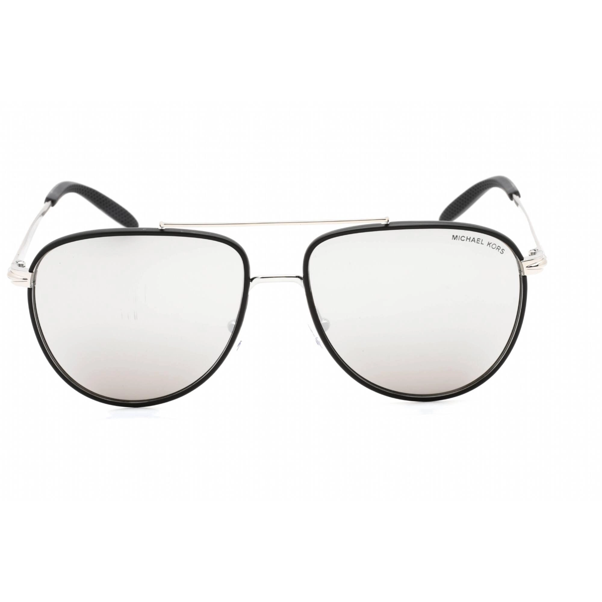 Michael Kors Women's Sunglasses - Silver Metal Aviator Shape Frame | 0MK1132J 10146G