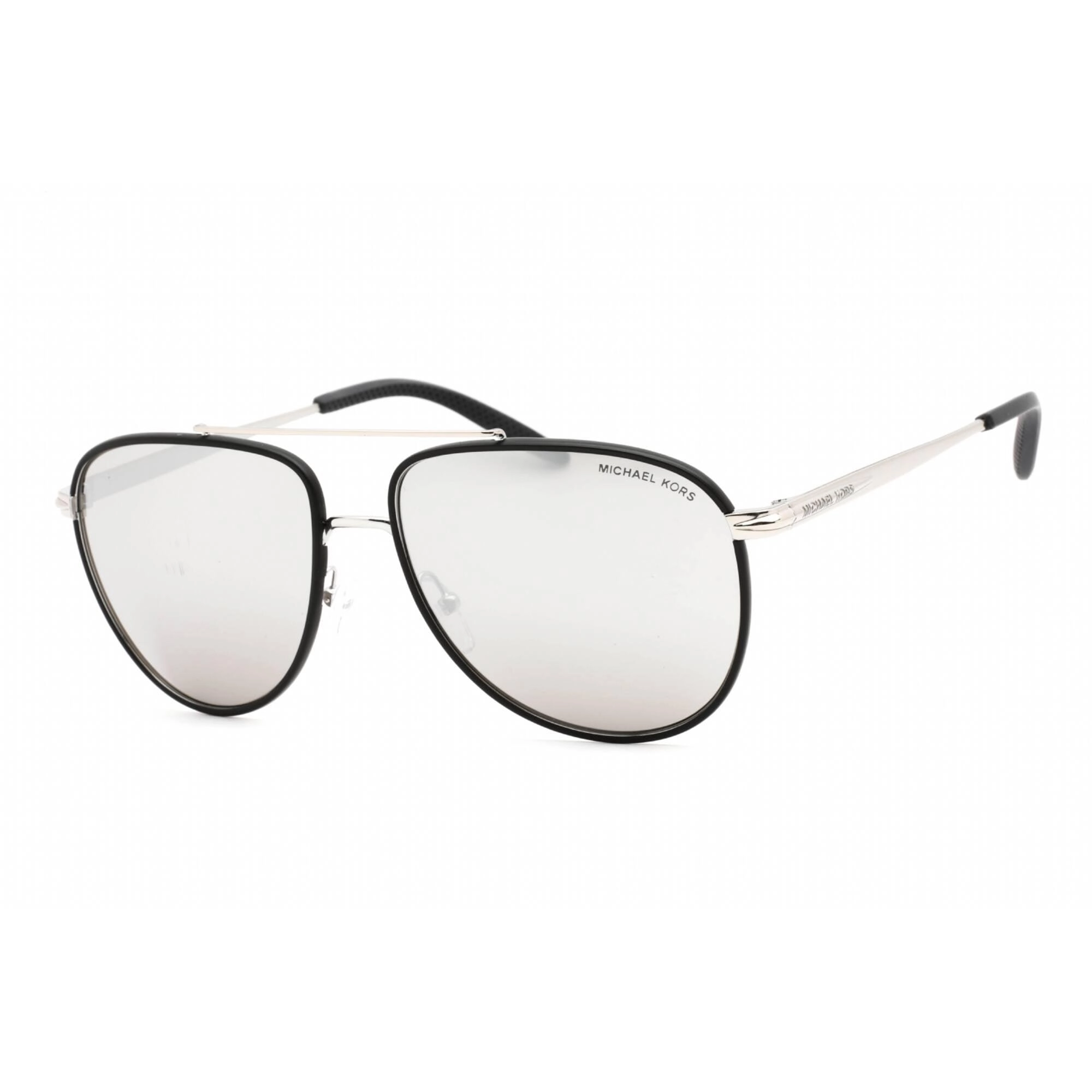 Michael Kors Women's Sunglasses - Silver Metal Aviator Shape Frame | 0MK1132J 10146G