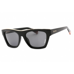 Missoni Women's Sunglasses - Black Rectangular Frame Grey Lens | MIS 0067/S 0807 IR