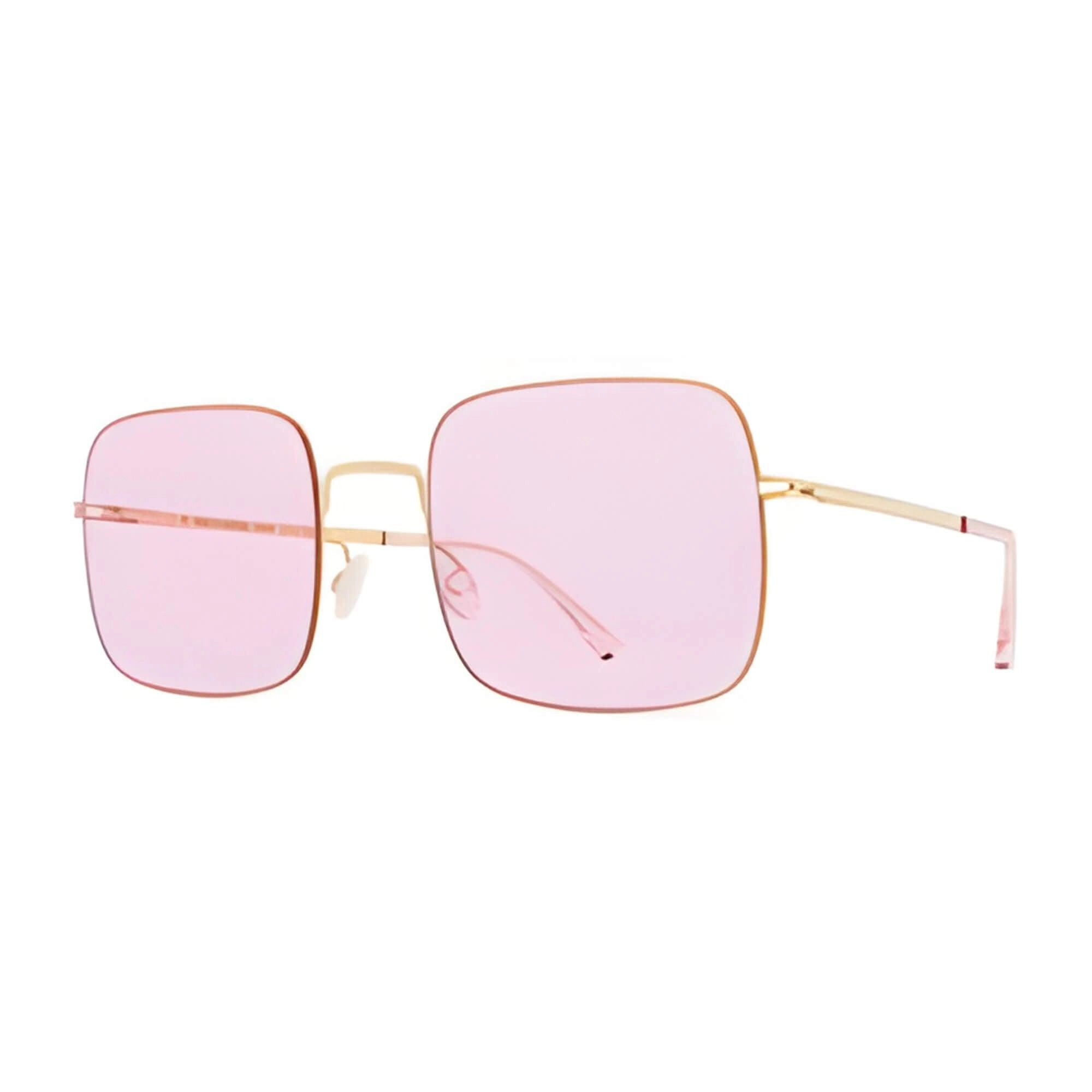 Mykita STUDIO7.1 Pink Rounded Square Lens Unisex Sunglasses