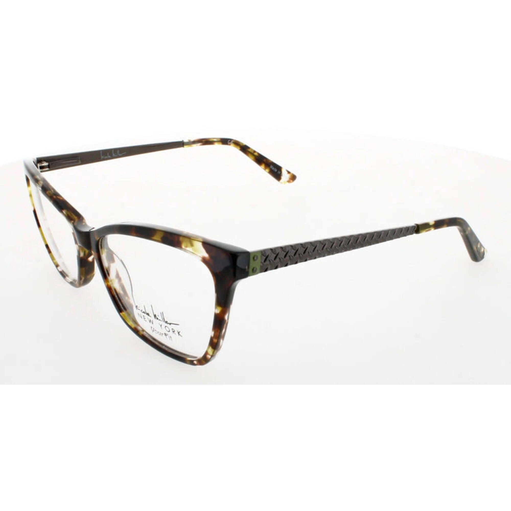 Nicole Miller Women's Eyeglasses - Bedlow Tortoise Cat Eye Frame | NMBEDLOW C02