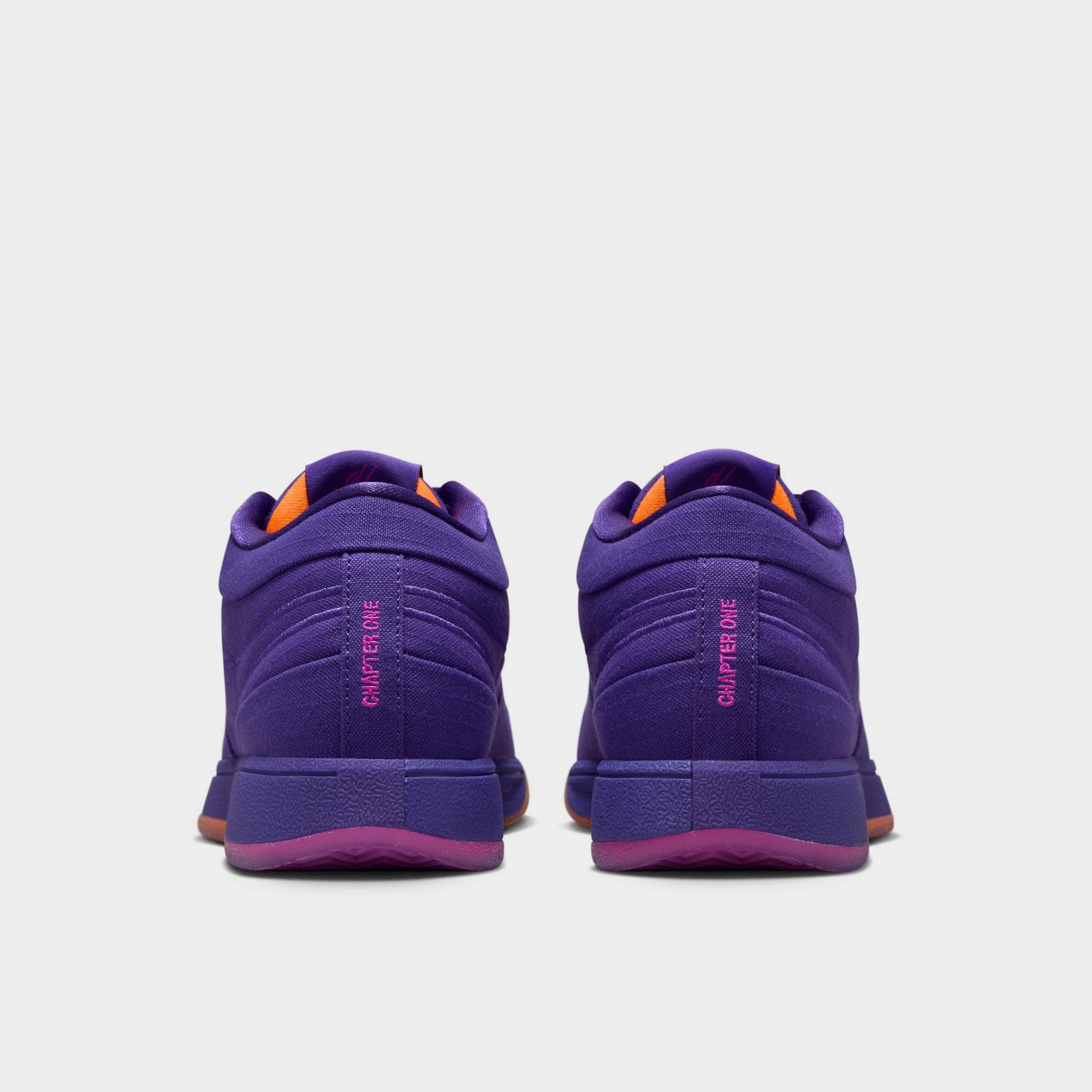Nike Book 1 Court Purple / Total Orange - Taupe Grey