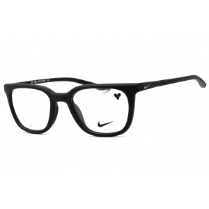 Nike Men's Eyeglasses - Matte Black Plastic Square Full Rim Frame | NIKE 7290 001