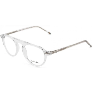 Paul Smith Unisex Eyeglasses - Crystal Acetate Round Frame | PSOP03150 CHARLES 004