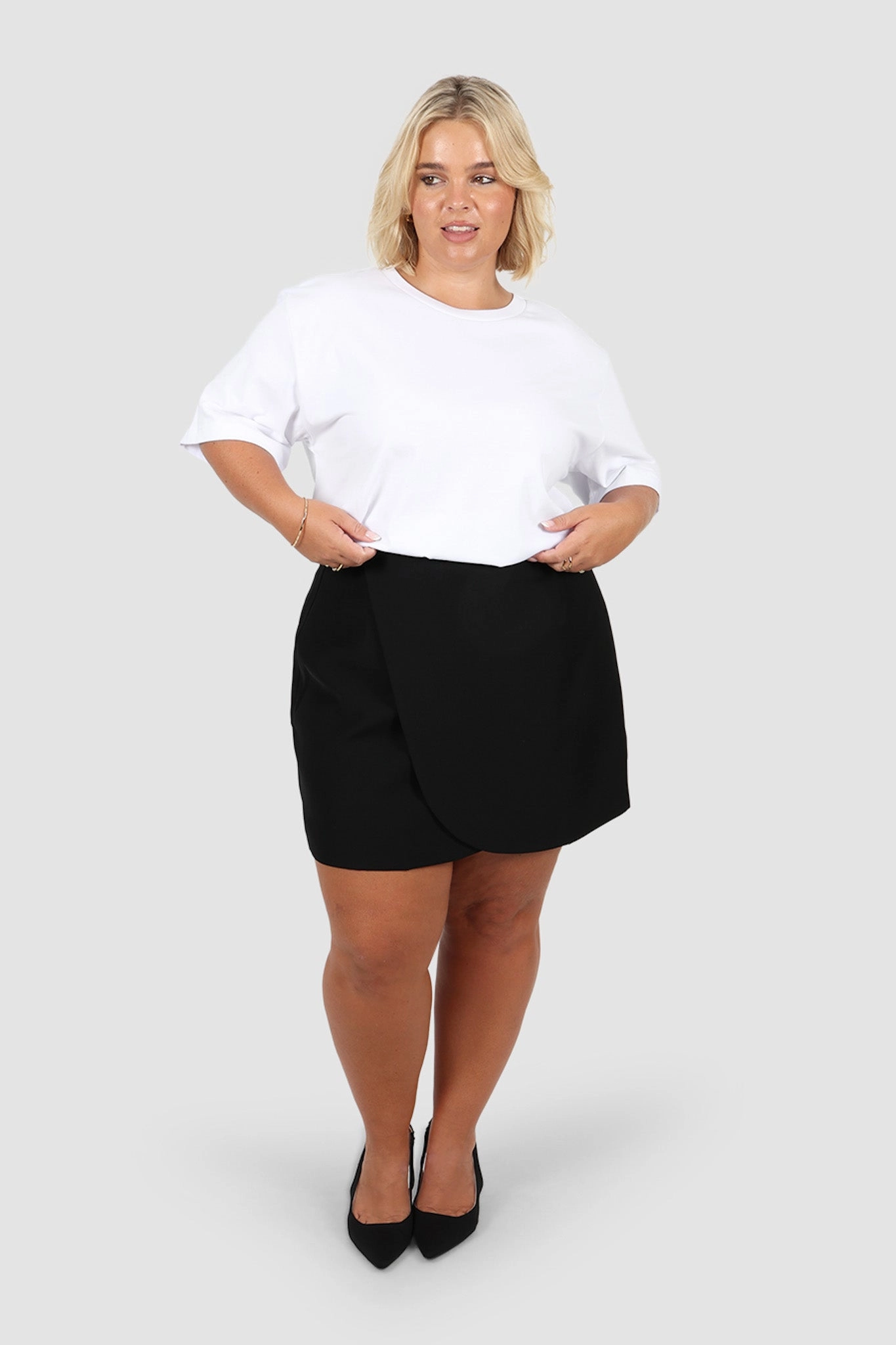 PORTER SKIRT BLACK