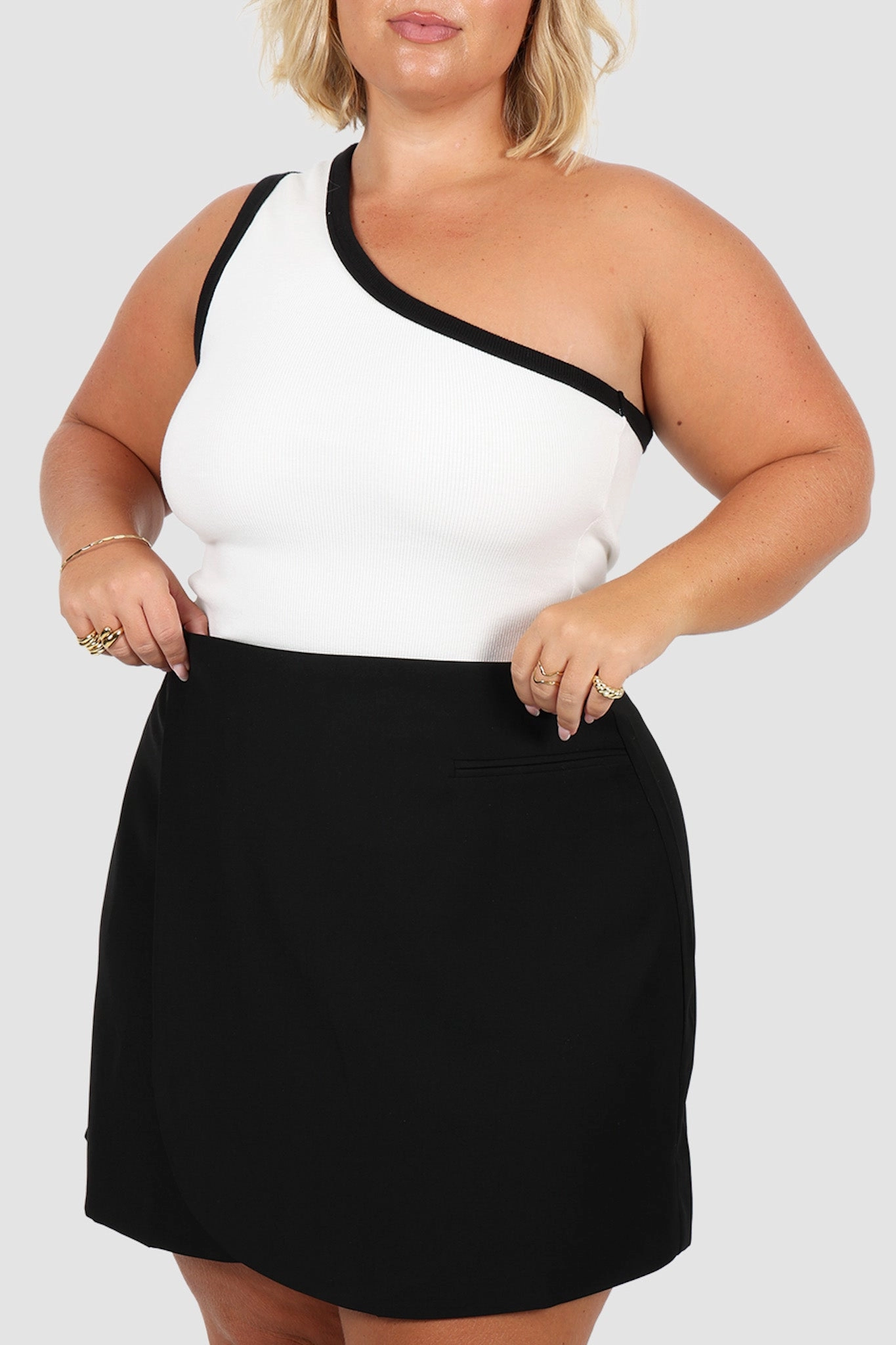 PORTER SKIRT BLACK