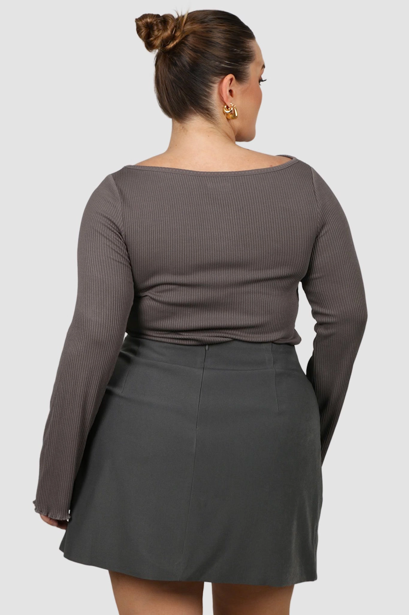PORTER SKIRT GREY