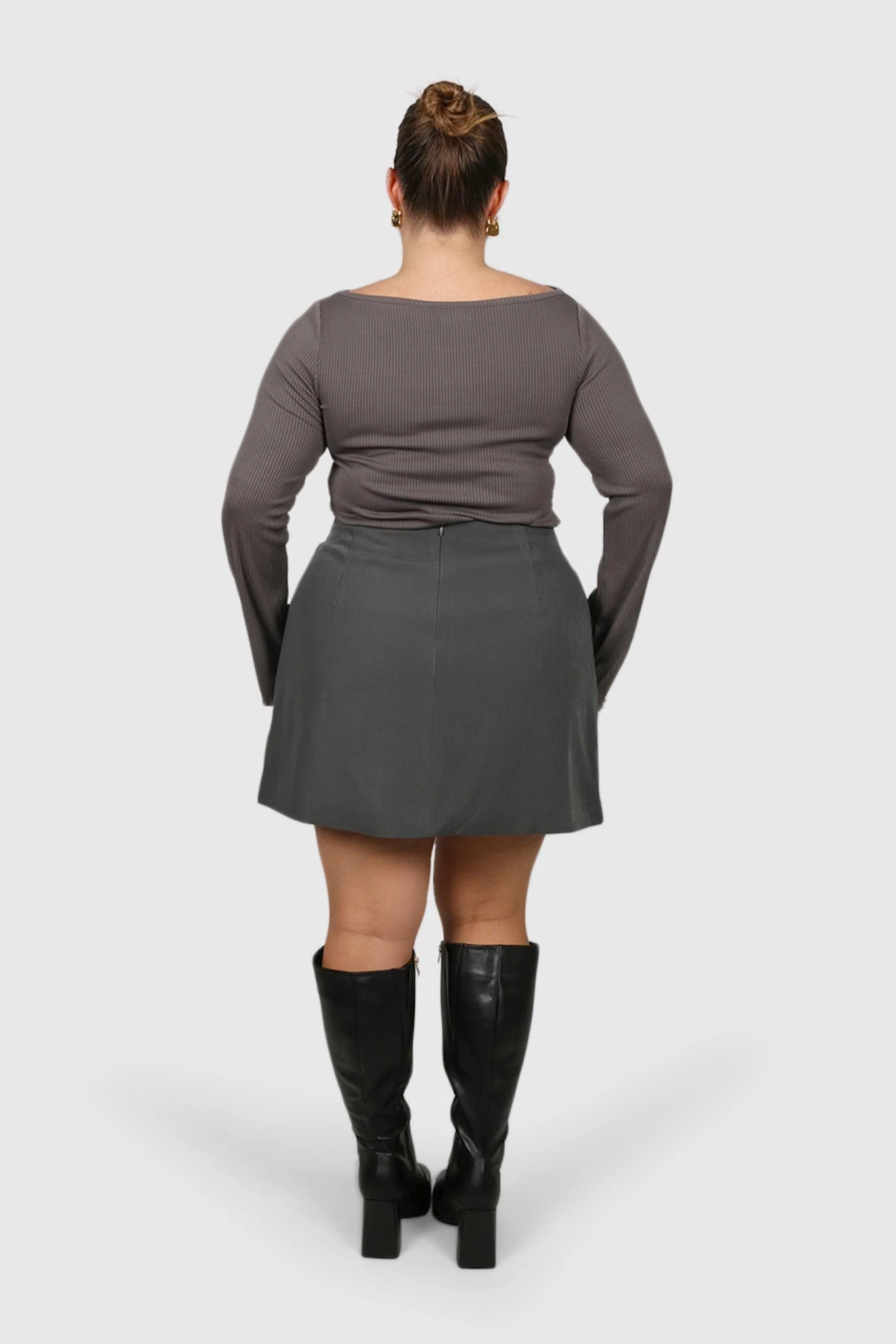 PORTER SKIRT GREY