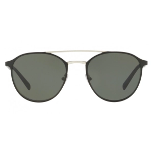 Prada Men's Sunglasses - Black Full Rim Frame Green Lens | PRADA 0PR62TS 1BO5X154