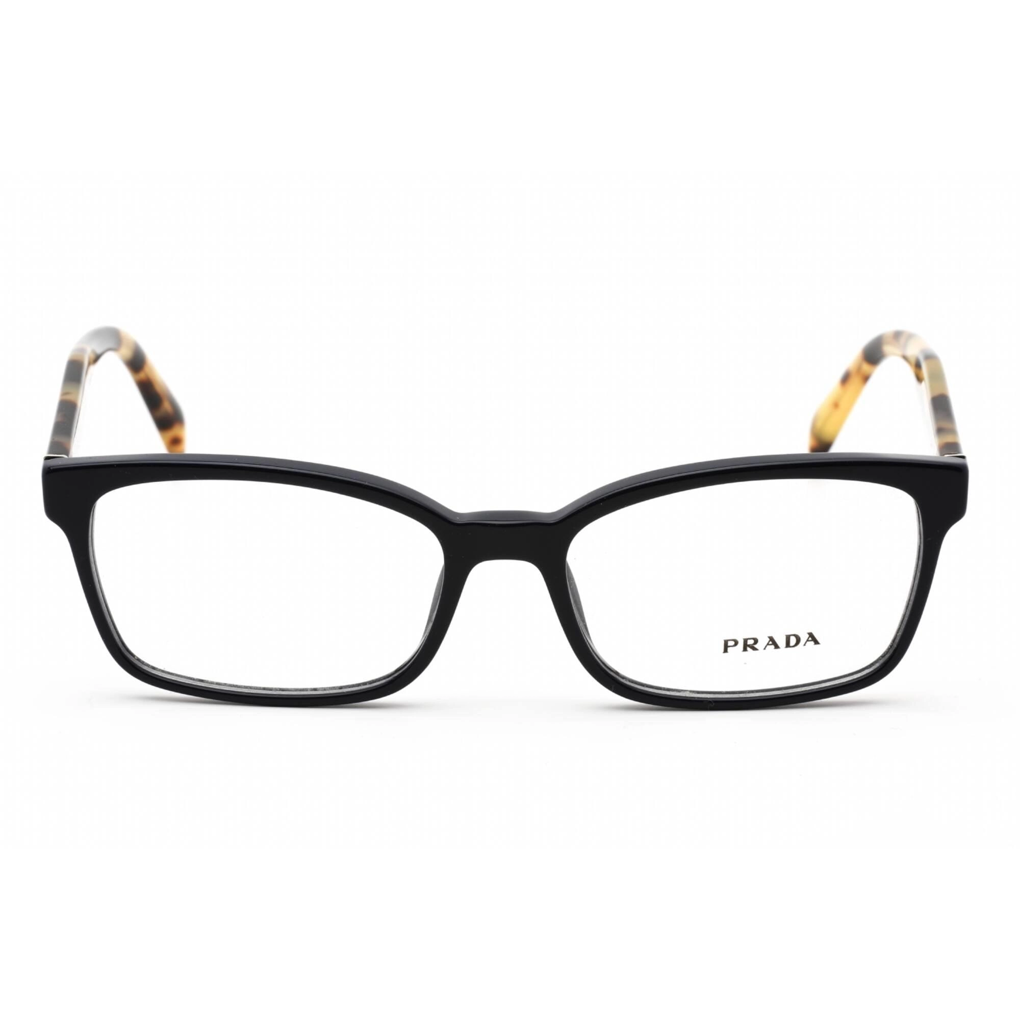 Prada Unisex Eyeglasses - Clear Lens Blue Plastic Rectangular Frame | 0PR 18TV VIB1O1