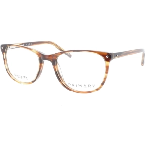 Primary Women's Eyeglasses - Demo Lens Full Rim Pantos Frame | 1046 HONEY TORTOISE