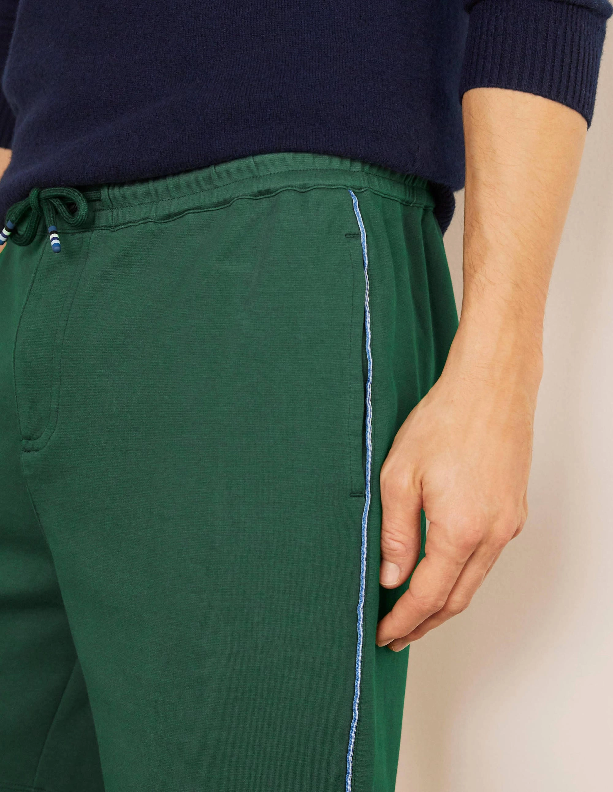 Rye Jogger Shorts-Park Green
