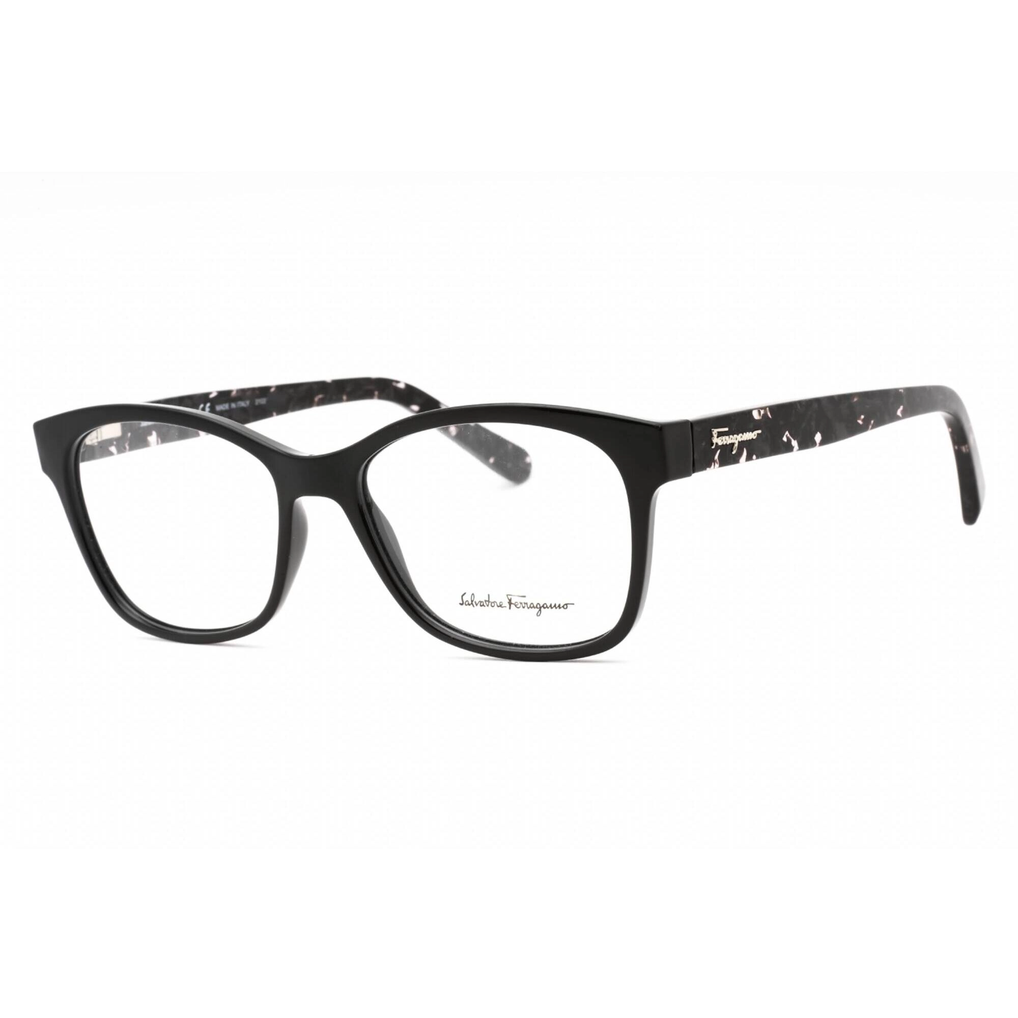 Salvatore Ferragamo Women's Eyeglasses - Black Cat Eye Full Rim Frame | SF2797 001
