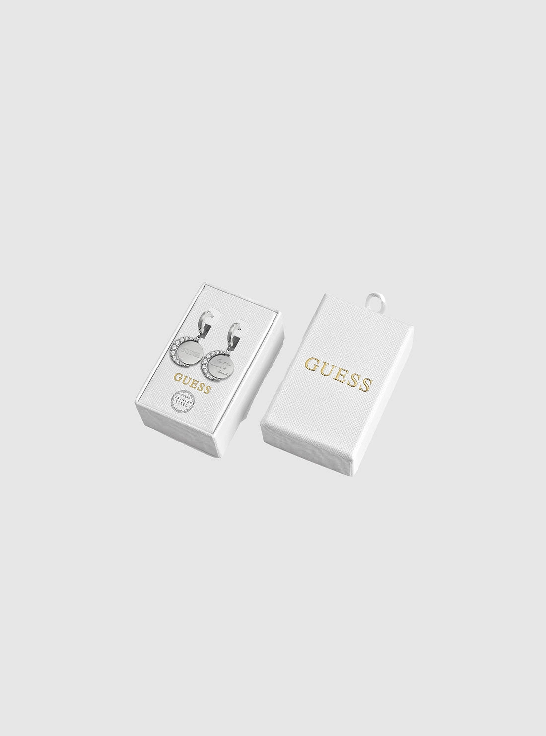Silver Round Earrings