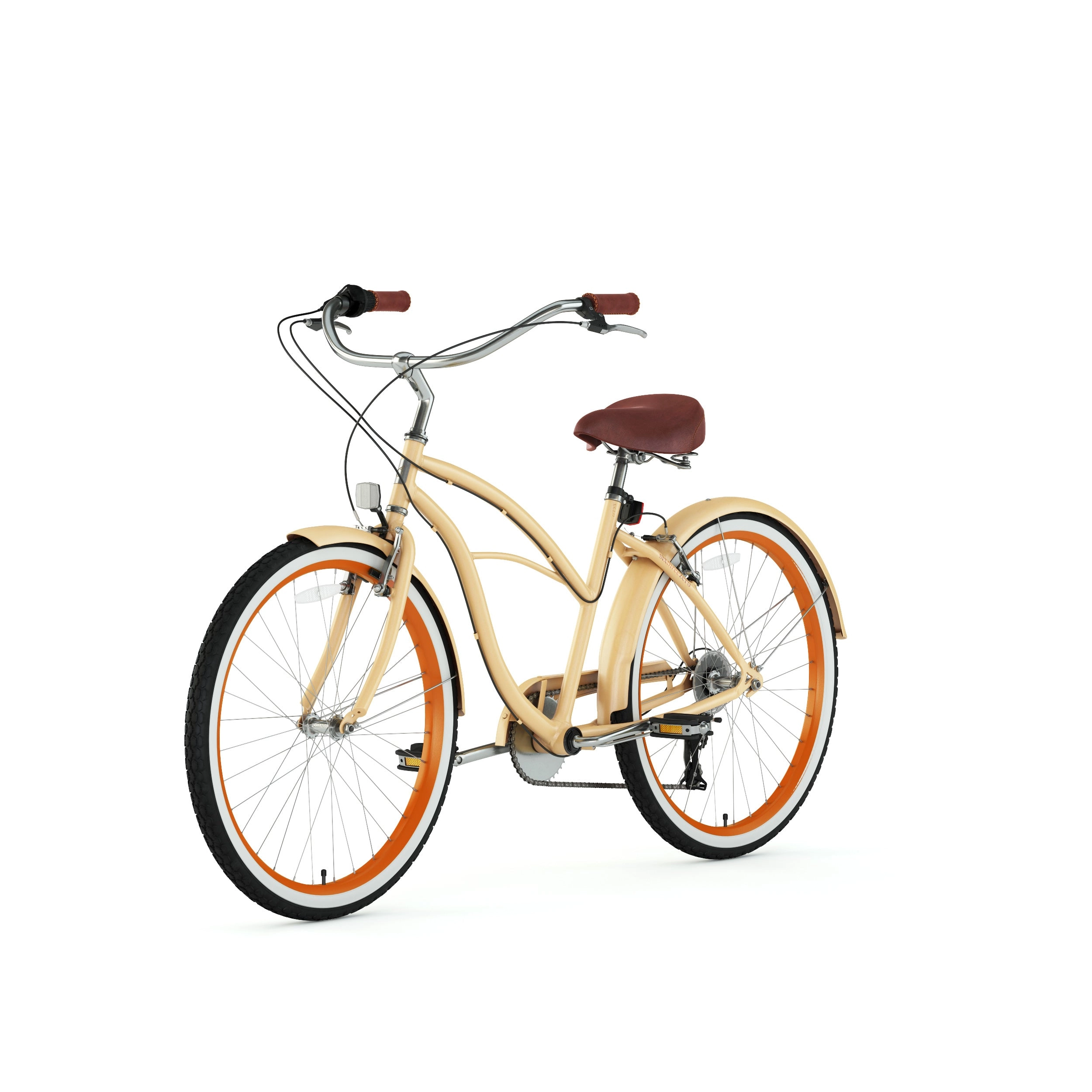 sixthreezero Scholar Women 7 Speed  26" Cruiser Bicycle