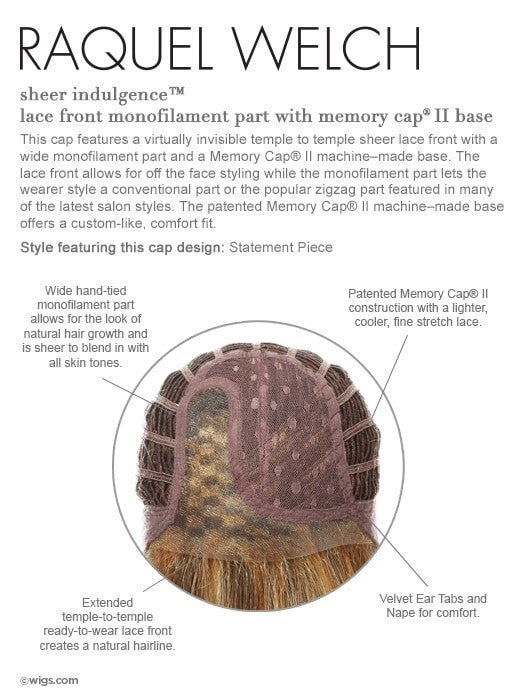 Statement Piece | Synthetic Lace Front Wig (Mono Part) | DISCONTINUED