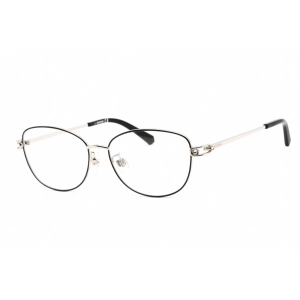Swarovski Women's Eyeglasses - Cat Eye Shiny Palladium Metal Frame | SK5403-D 016