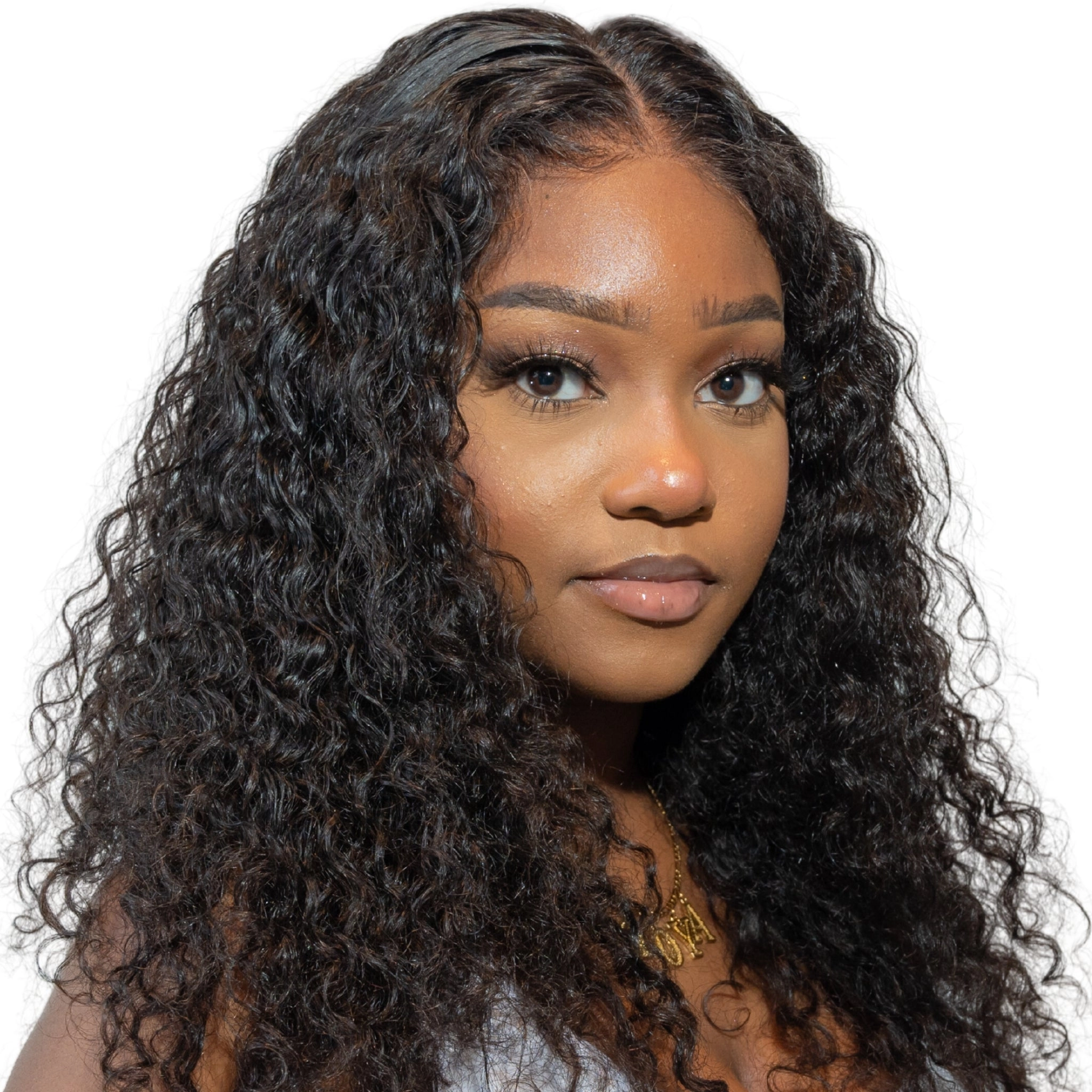 The SERENA Exotic Curly Glueless HD Lace Front Wig – Pre-Plucked 3B/3C Virgin Hair