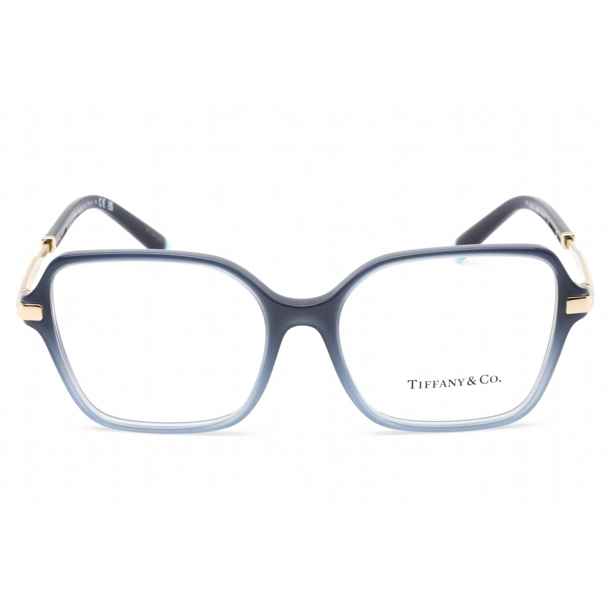 Tiffany Women's Eyeglasses - Opal Blue Gradient Plastic Square Frame | 0TF2222 8307