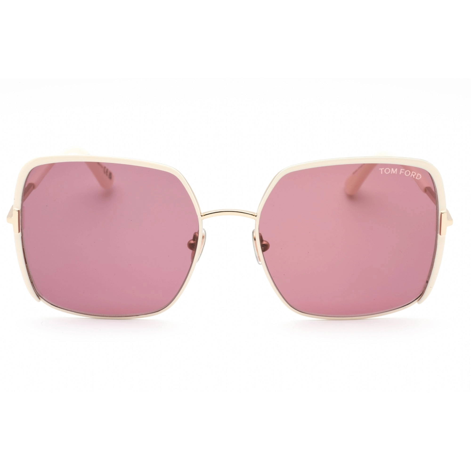 Tom Ford Women's Sunglasses - Gold Metal Butterfly Shape Full Rim Frame | FT1006 32Y