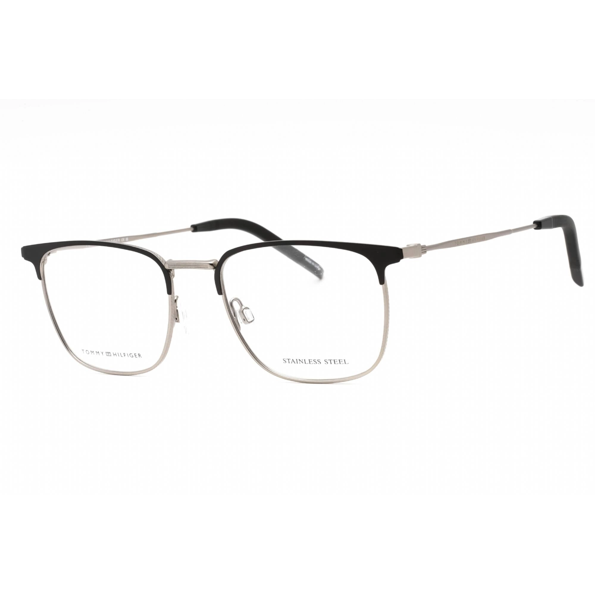 Tommy Hilfiger Men's Eyeglasses - Matte Black Rectangular Frame | TH 1816 0003 00