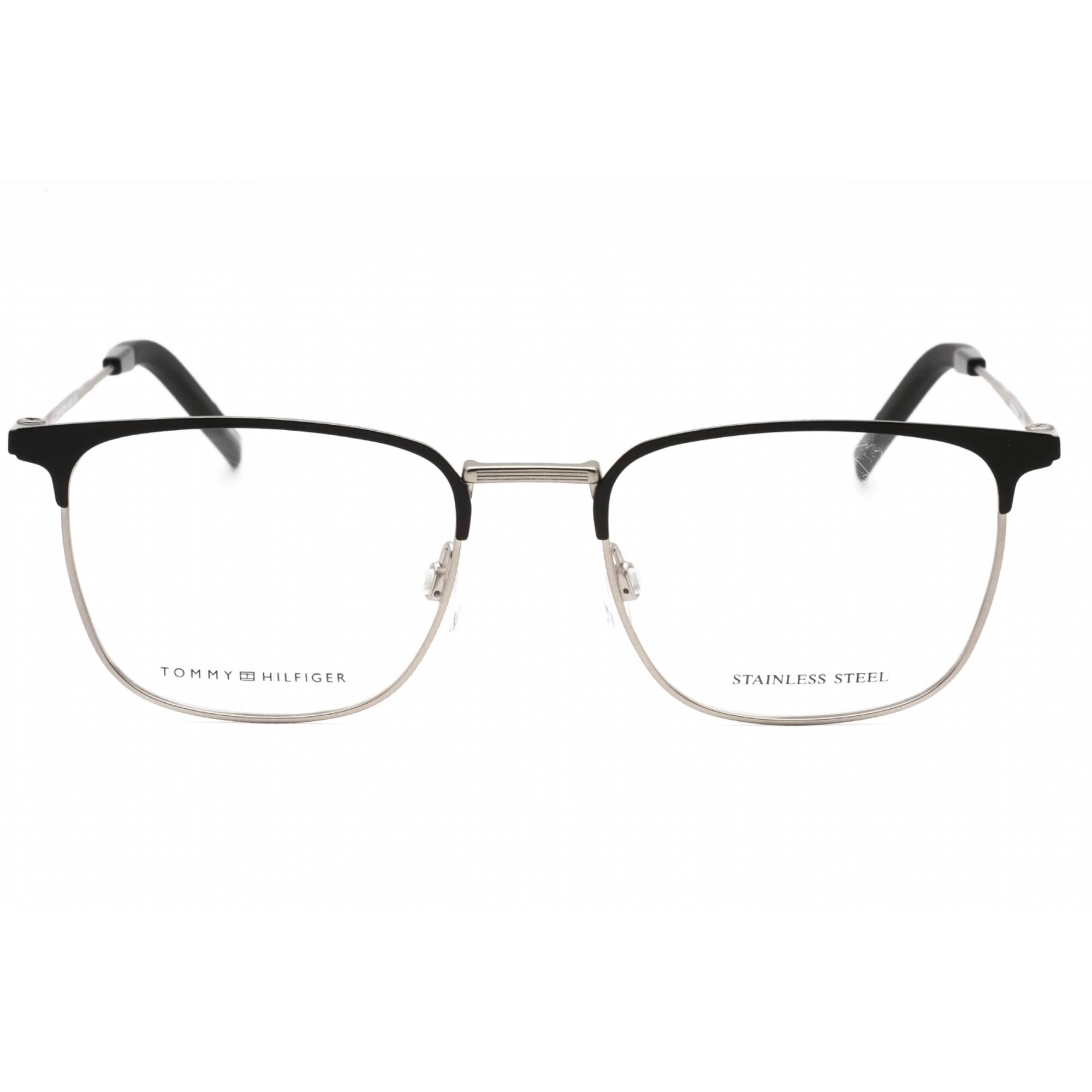 Tommy Hilfiger Men's Eyeglasses - Matte Black Rectangular Frame | TH 1816 0003 00