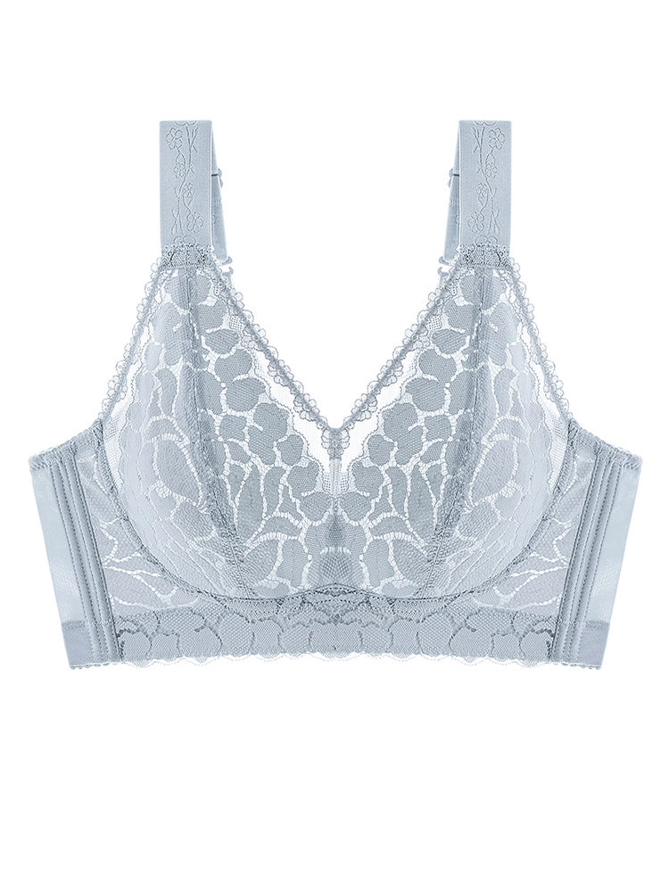 Ultra-thin Lace Side Support Minimizer Bras